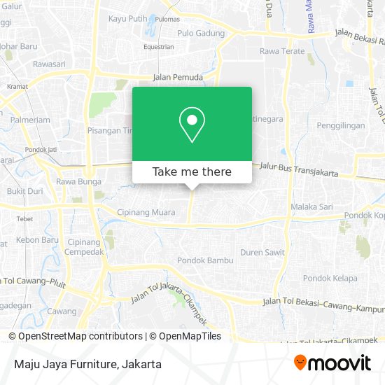 Maju Jaya Furniture map