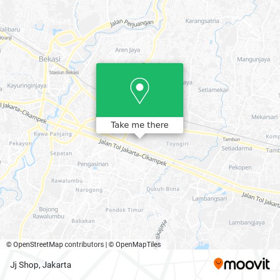 Jj Shop map