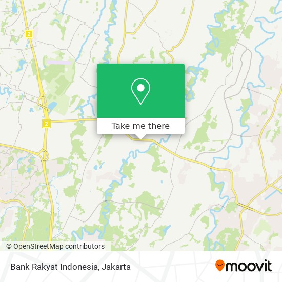 Bank Rakyat Indonesia map