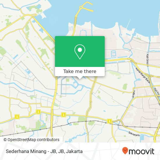 Sederhana Minang - JB, JB map