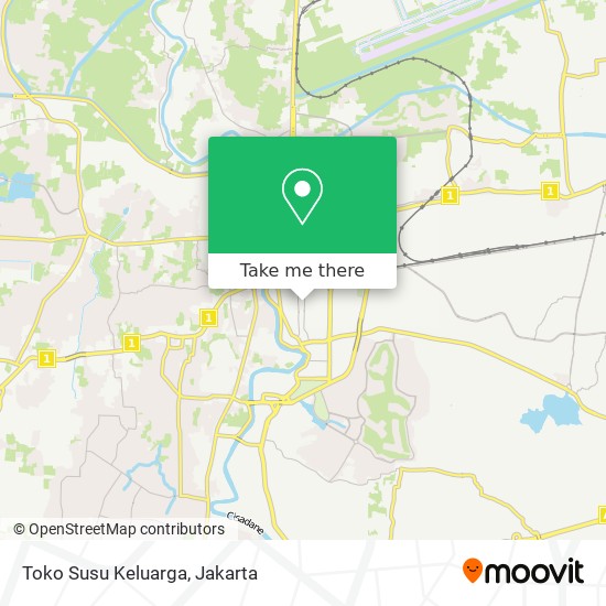 Toko Susu Keluarga map