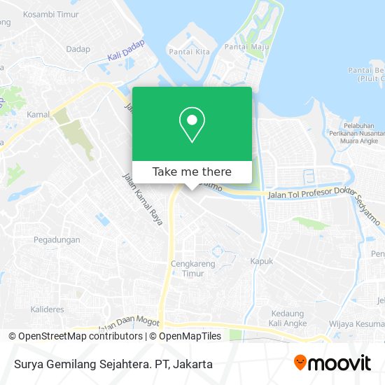 Surya Gemilang Sejahtera. PT map