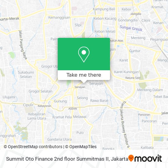 Summit Oto Finance 2nd floor Summitmas II map