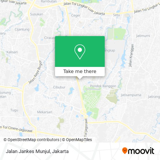 Jalan Jankes Munjul map