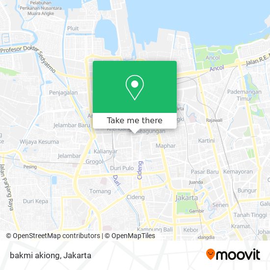 bakmi akiong map