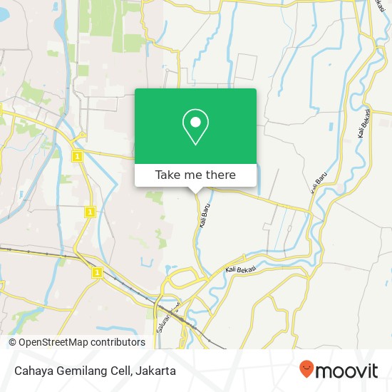 Cahaya Gemilang Cell map