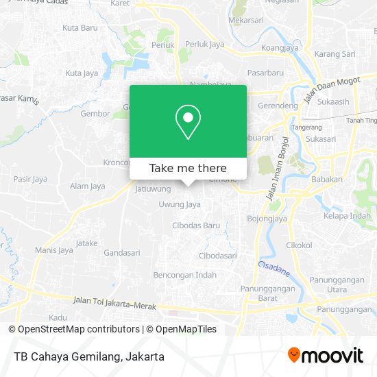 TB Cahaya Gemilang map