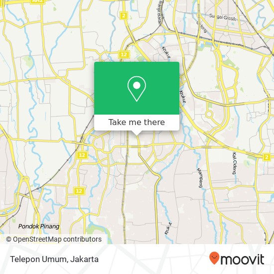 Telepon Umum map