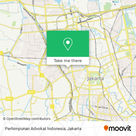 Perhimpunan Advokat Indonesia map