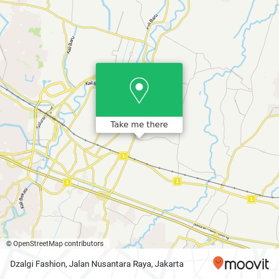 Dzalgi Fashion, Jalan Nusantara Raya map