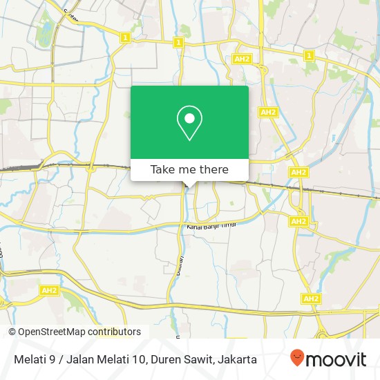 Melati 9 / Jalan Melati 10, Duren Sawit map