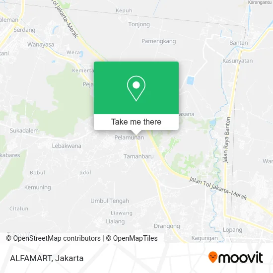 ALFAMART map