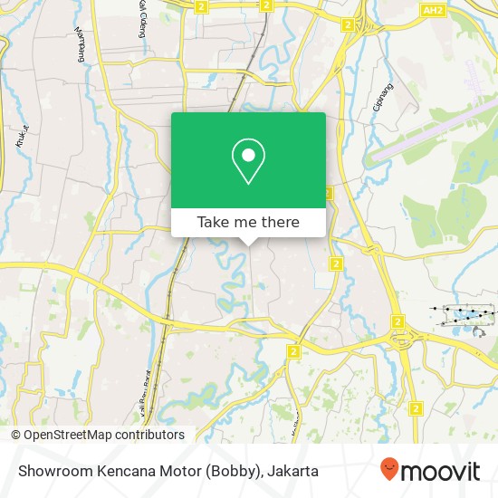 Showroom Kencana Motor (Bobby) map