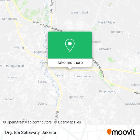 Drg. Ida Setiawaty, Jalan Jend A. Yani map