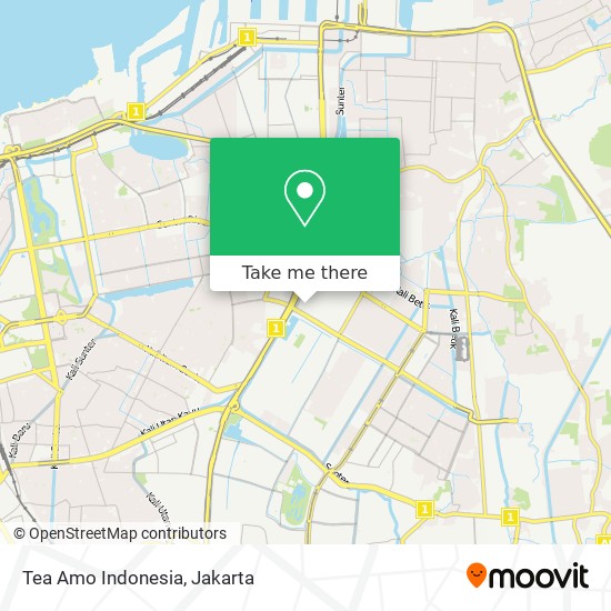 Tea Amo Indonesia map