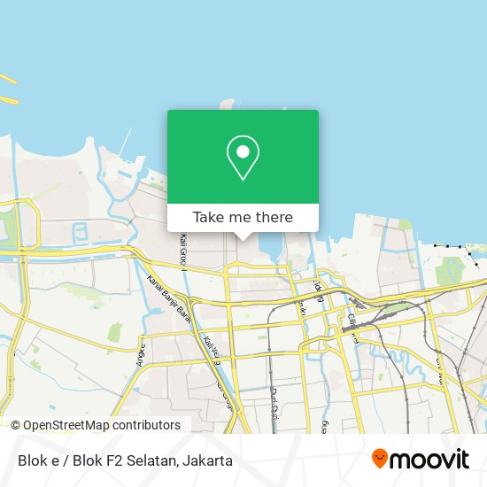 Blok e / Blok F2 Selatan map