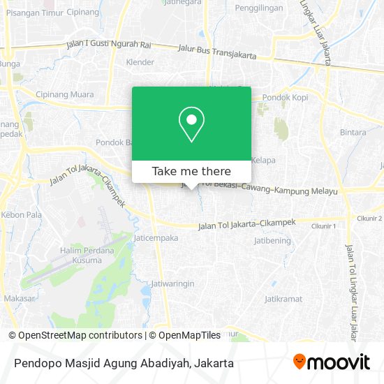 Pendopo Masjid Agung Abadiyah map