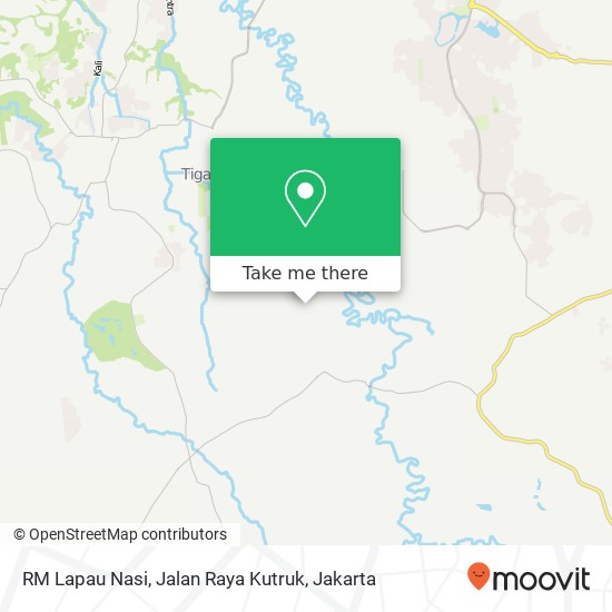 RM Lapau Nasi, Jalan Raya Kutruk map