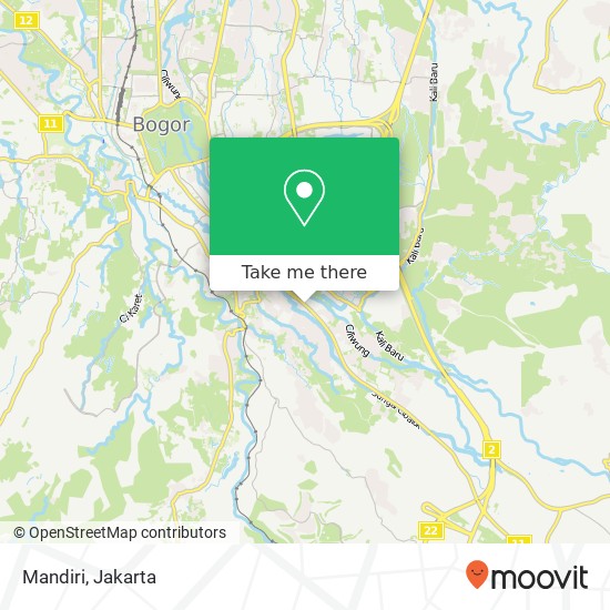 Mandiri map