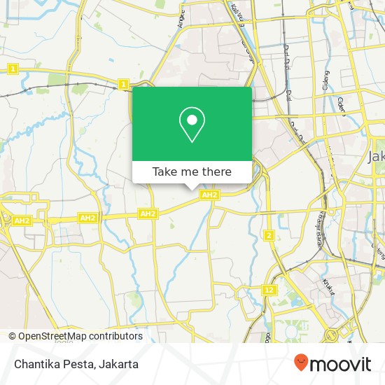 Chantika Pesta map