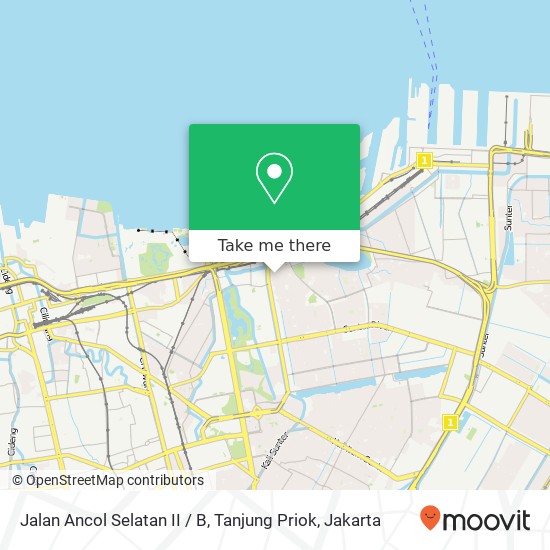 Jalan Ancol Selatan II / B, Tanjung Priok map