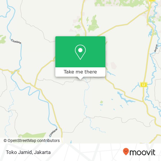 Toko Jamid map