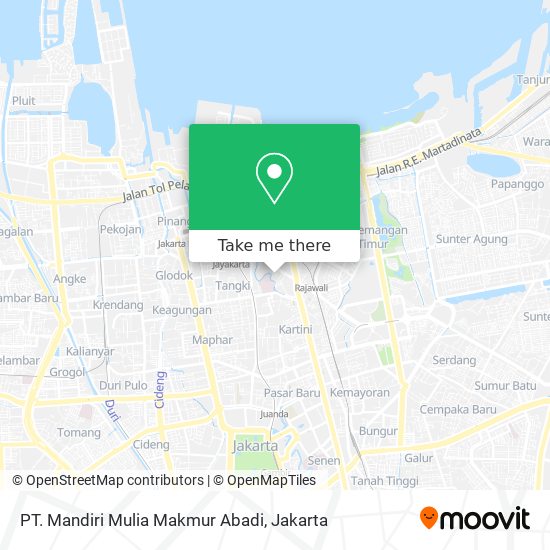 PT. Mandiri Mulia Makmur Abadi map