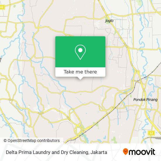 Delta Prima Laundry and Dry Cleaning map