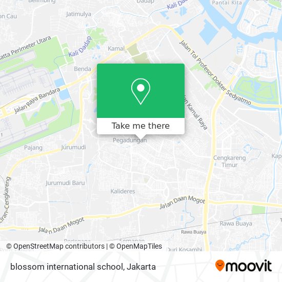 blossom international school map