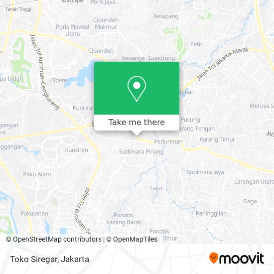 Toko Siregar map