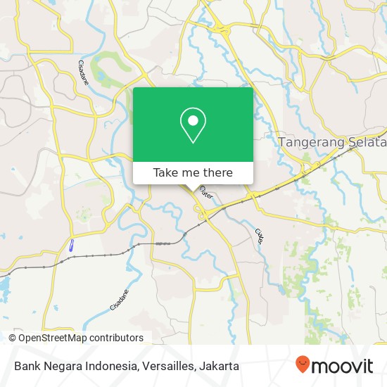 Bank Negara Indonesia, Versailles map