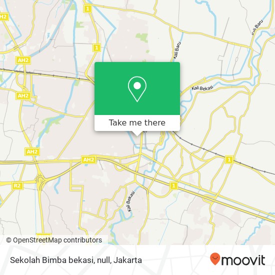 Sekolah Bimba bekasi, null map