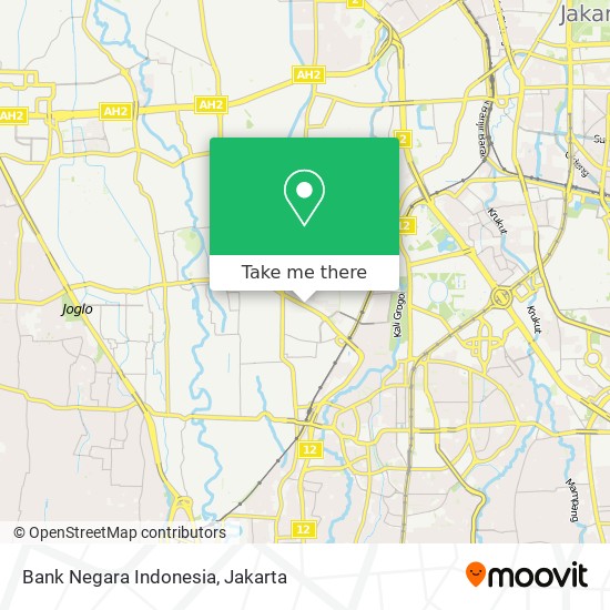 Bank Negara Indonesia map