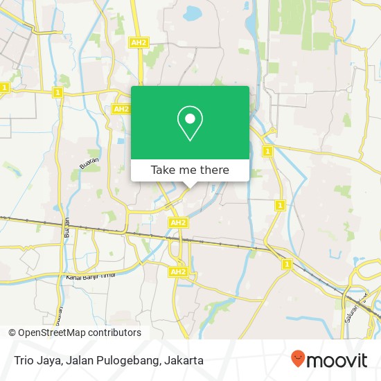 Trio Jaya, Jalan Pulogebang map