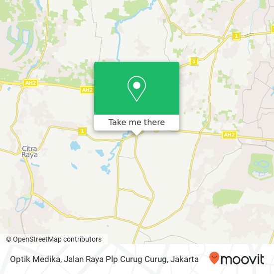 Optik Medika, Jalan Raya Plp Curug Curug map