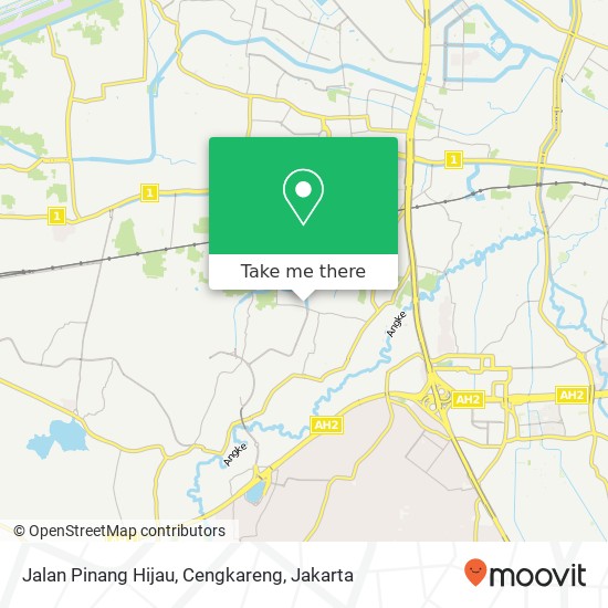 Jalan Pinang Hijau, Cengkareng map