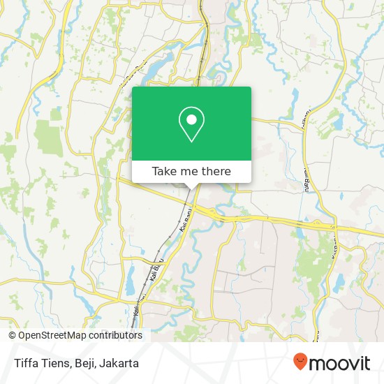 Tiffa Tiens, Beji map