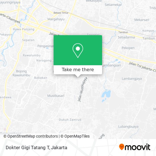 Dokter Gigi Tatang T map