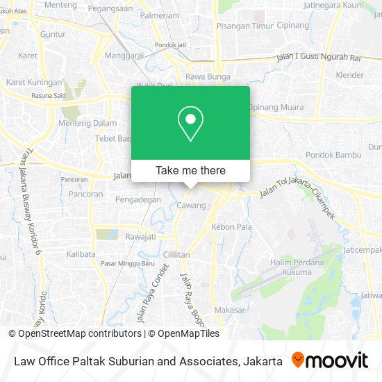 Law Office Paltak Suburian and Associates map