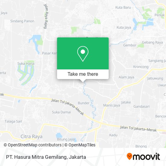PT. Hasura Mitra Gemilang map