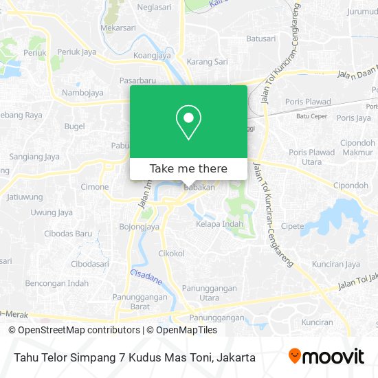 Tahu Telor Simpang 7 Kudus Mas Toni map