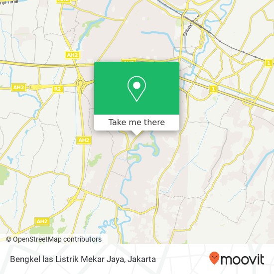 Bengkel las Listrik Mekar Jaya map