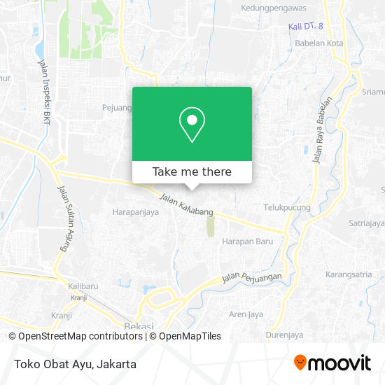 Toko Obat Ayu map