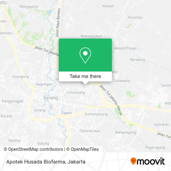 Apotek Husada Biofarma map