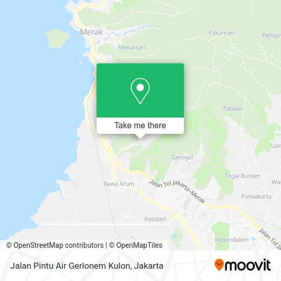 Jalan Pintu Air Gerlonem Kulon, Grogol map