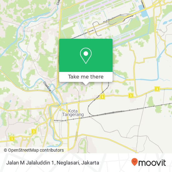 Jalan M Jalaluddin 1, Neglasari map