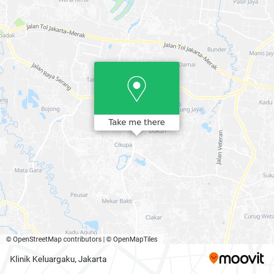 Klinik Keluargaku map