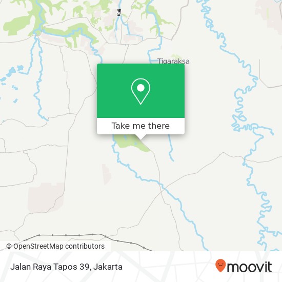 Jalan Raya Tapos 39 map