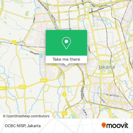 OCBC NISP map