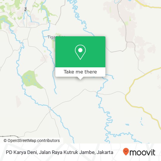 PD Karya Deni, Jalan Raya Kutruk Jambe map